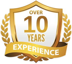 10 + Years of experience